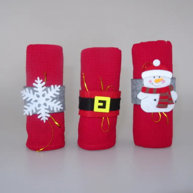Christmas waffle gift towel sets、tea towel printing / tea towel/ dish cloth/kitchen towel set