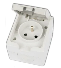 French and schuko Waterproof socket