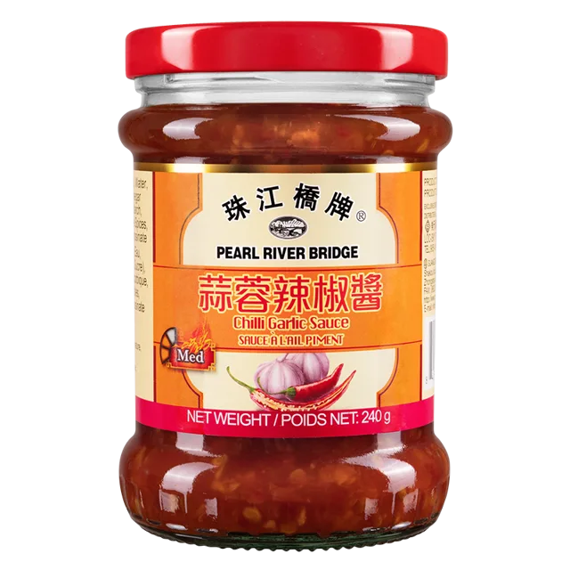 Pearl River Bridge Chilli Garlic Sauce 240g [Dipping/Pan-Fried/Stew/Marinade]