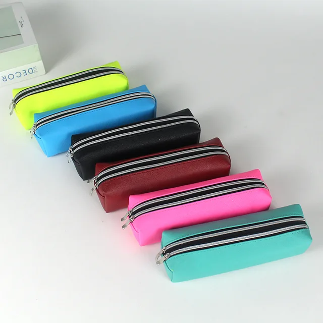 Double zip pencil case