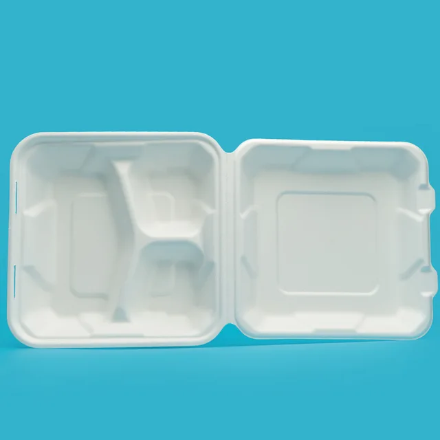 8 inch 3compt. clamshell