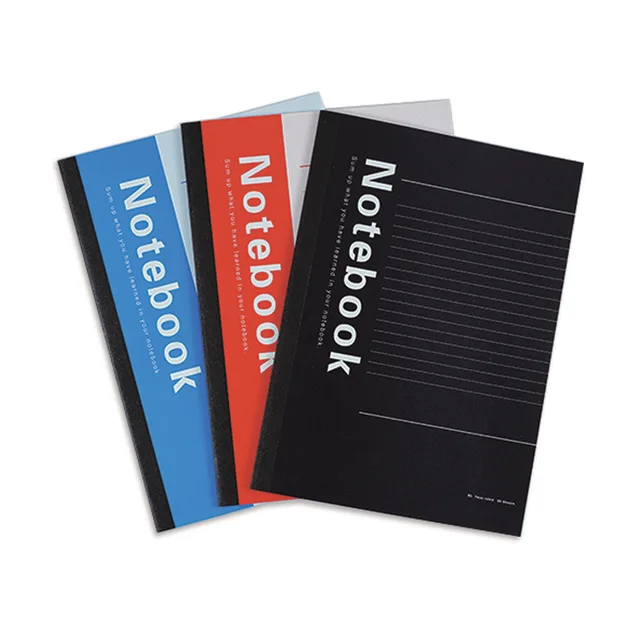 Popular sewn exercise notebook