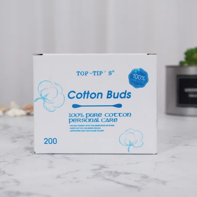 #1 A Paper cotton buds in card box