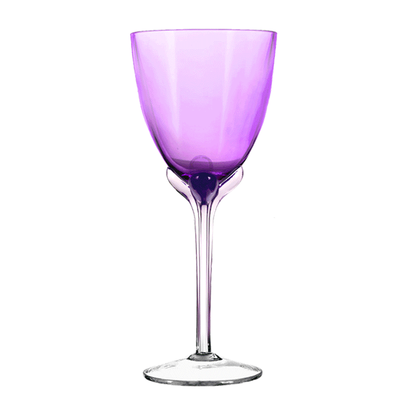 Classic Wine Glasses with a Classic Tulip Shape Stem