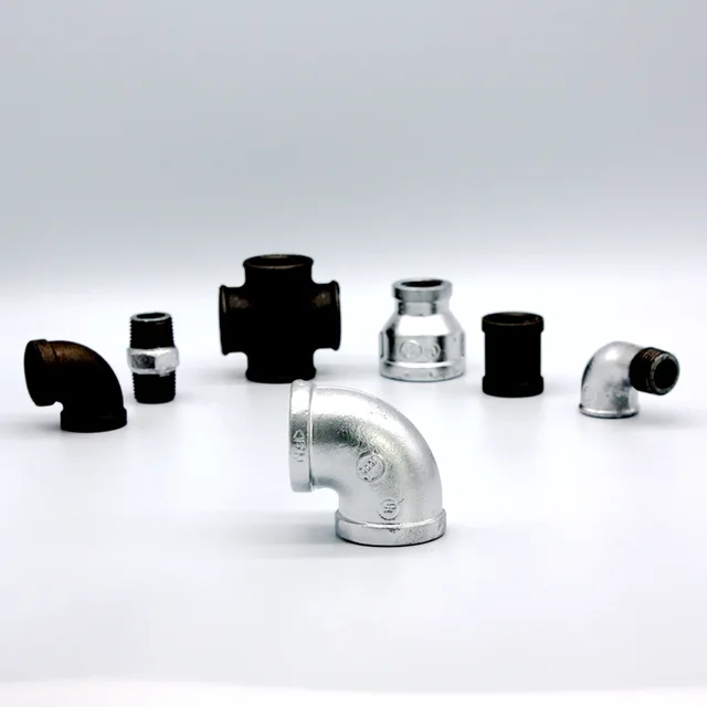Malleable iron Pipe fittings 90 degree Elbow equal