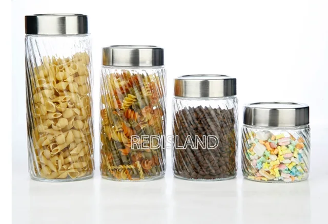 Glass jar