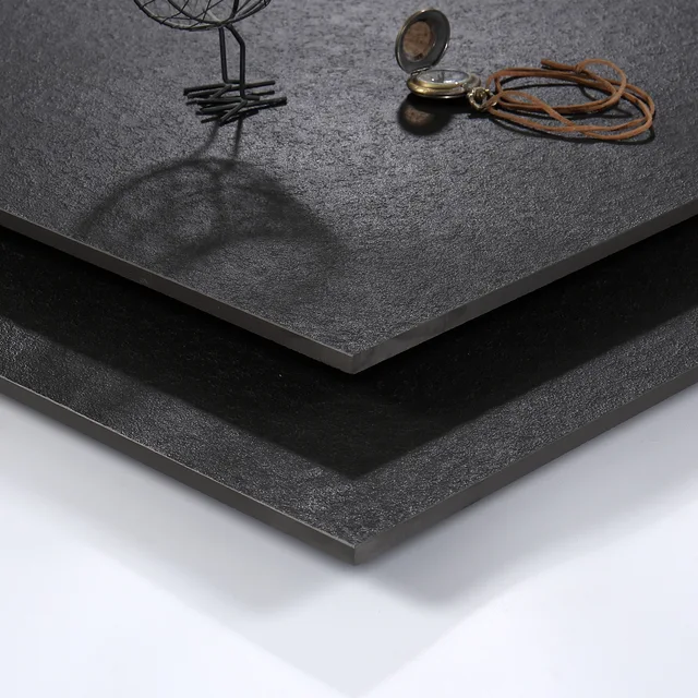 Porcelain Tile (Black Rustic tile )