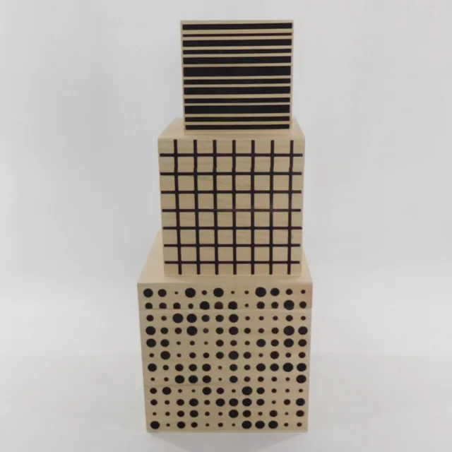 Custom small wooden packaging box