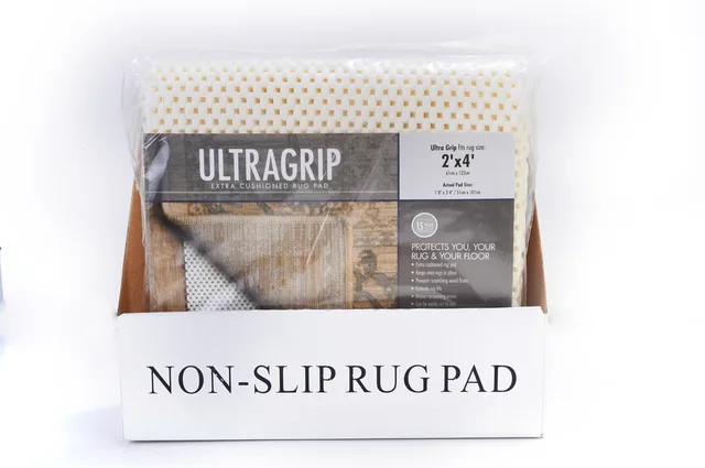 Non Slip Rug Pad Gripper suitable rug size for Bathroom, Indoor, Kitchen and Outdoor Round for Hard Surface Floors Eco-friendly