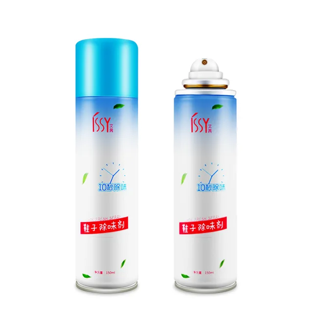 Shoe deodorant spray