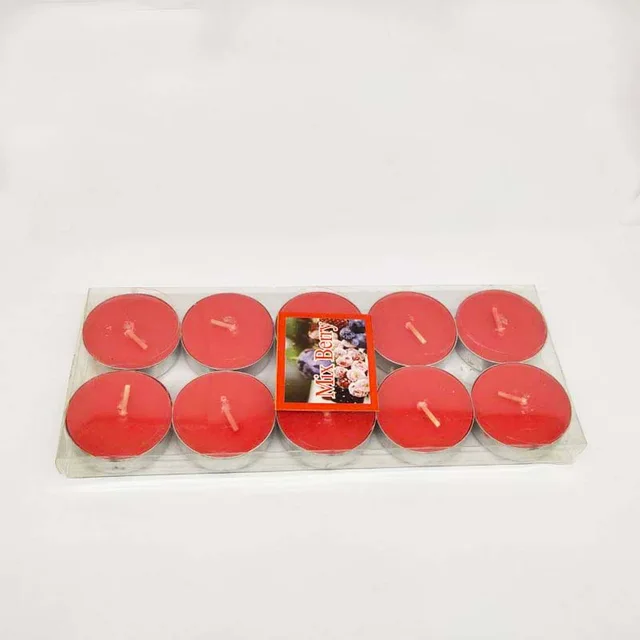 Tealight candle glass candle paraffin wax soy wax scented