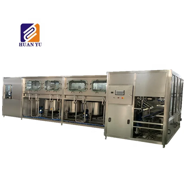 Automatic 5 Gallon Bottled Water Filling Machine 600-900BPH