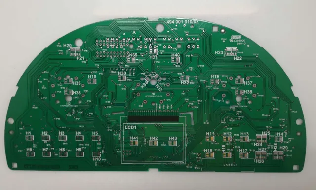 Printed carbon circuit board
