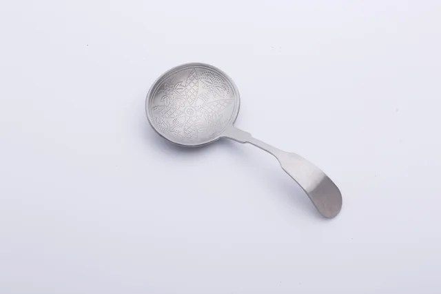 Stainless steel tea server-round shape