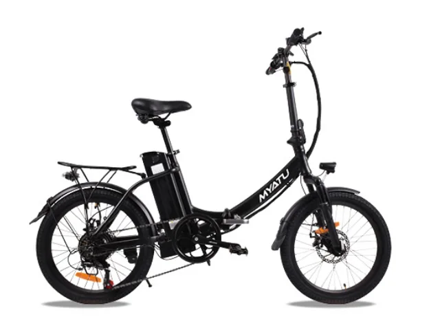 Electric folding bike