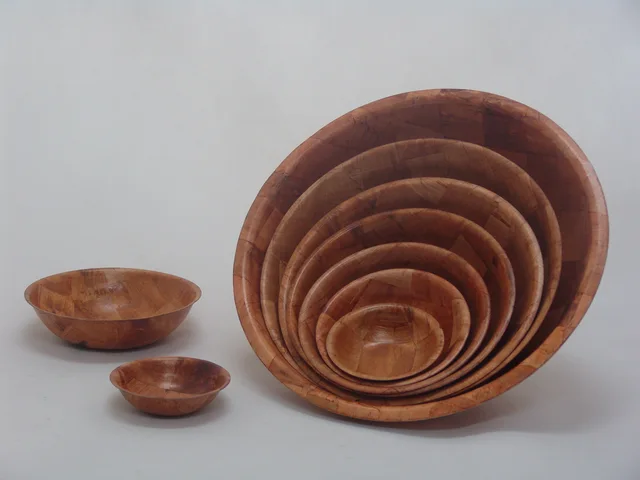 Round Woodeng Bowl