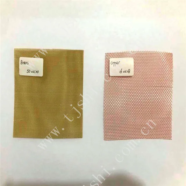 Copper/Bronze/Brass Woven Wire Cloth