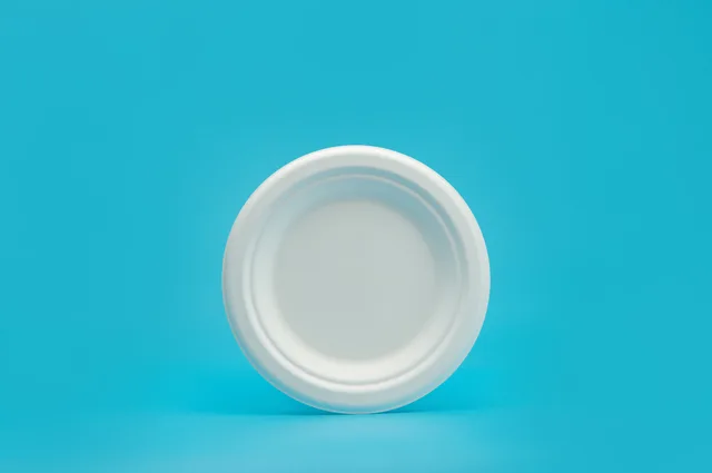 7" round plate