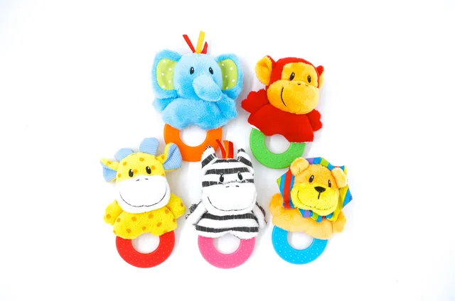 Teether jungle animal