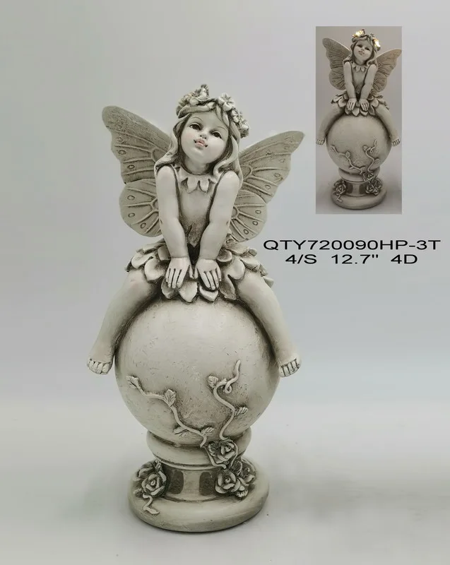 Garden fairy with LED