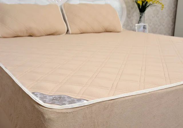 Cooling quilted mattress pad