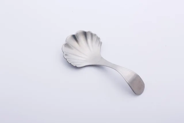 Stainless steel tea server-shell shape