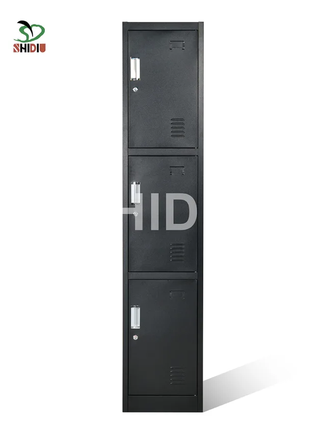"A" Luoyang Steel Office Furniture Single Three Doors Locker