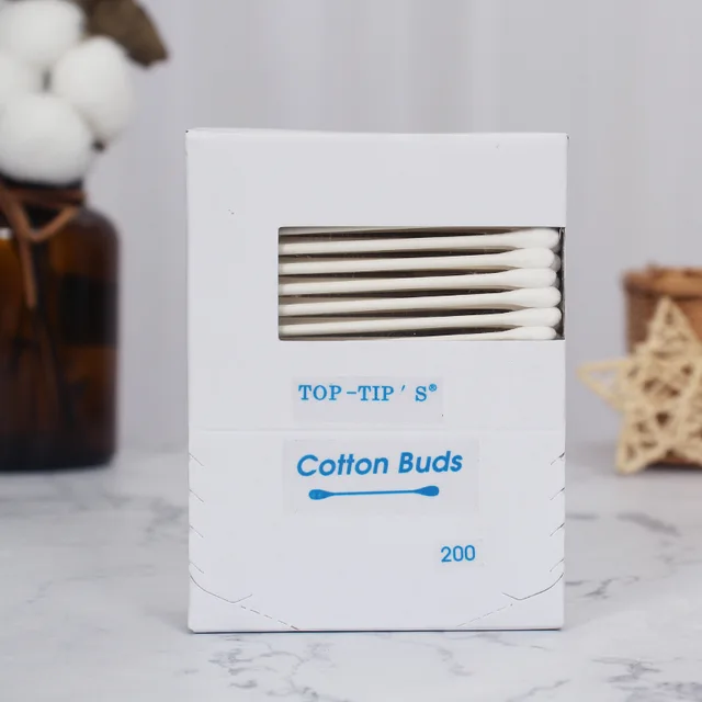 #1 A Paper cotton buds in card box