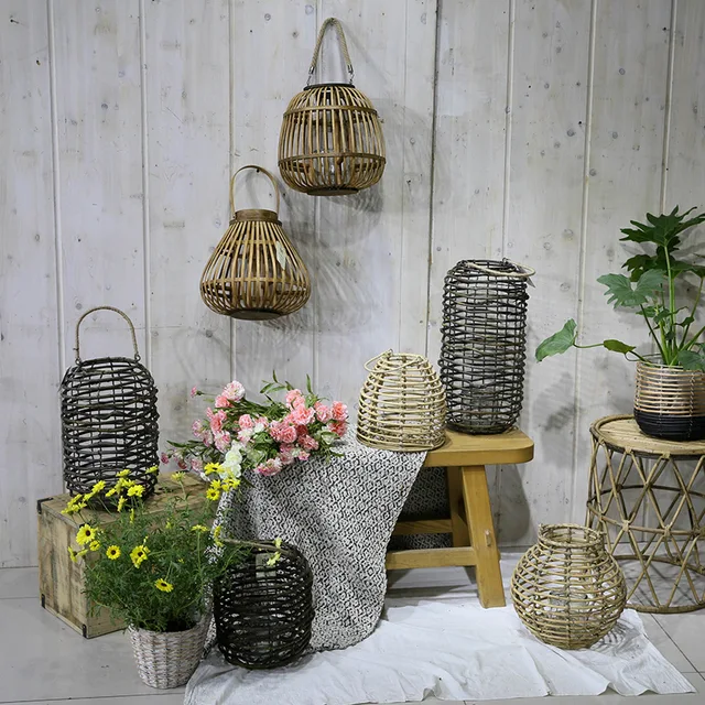 Willow ，wicker ，bamboo windlight