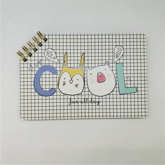 Cheap cute spiral notebook notepad