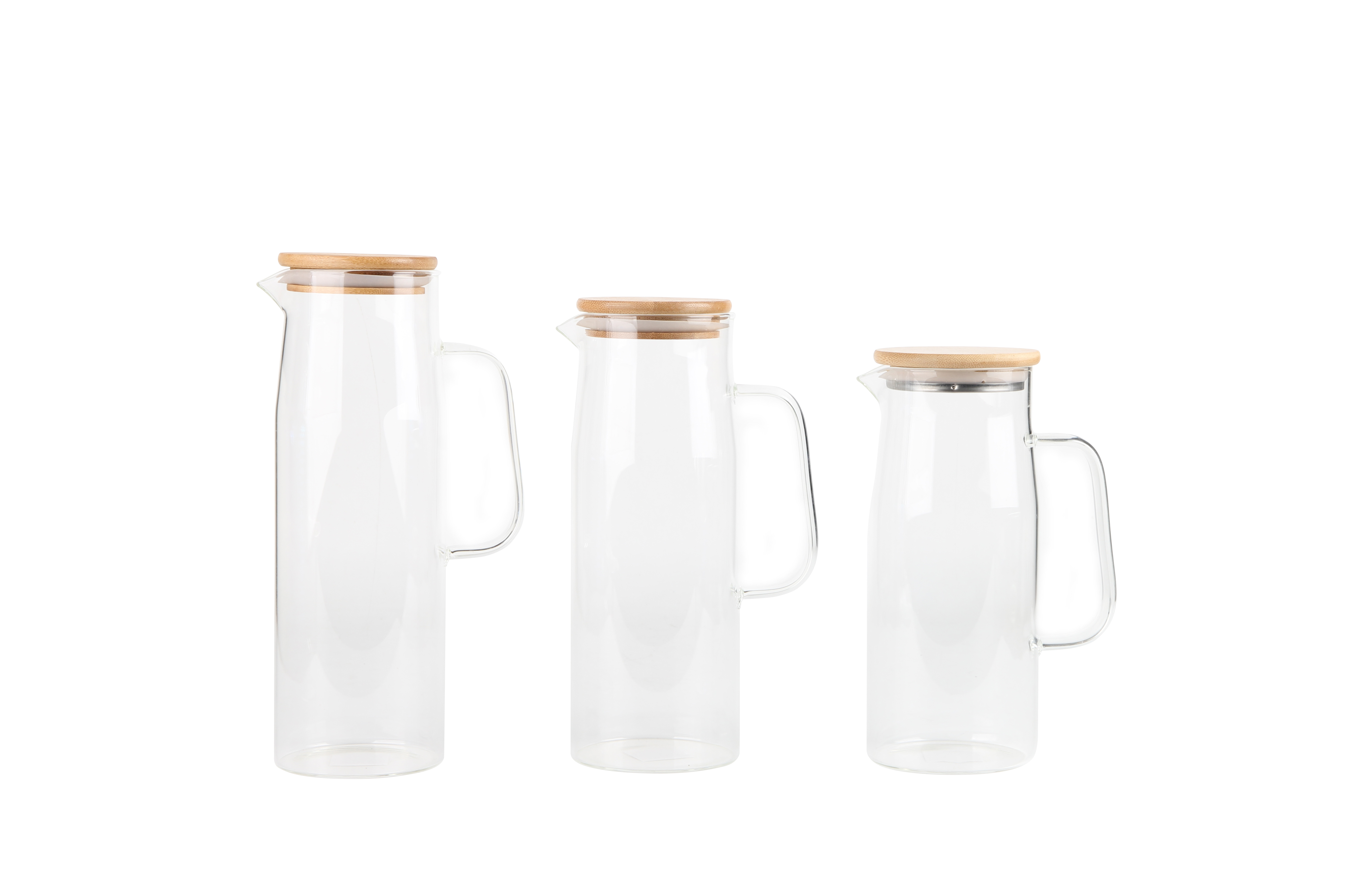 Glass pitcher