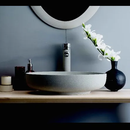 FLU5035LG Natural Stone Bathroom Basin