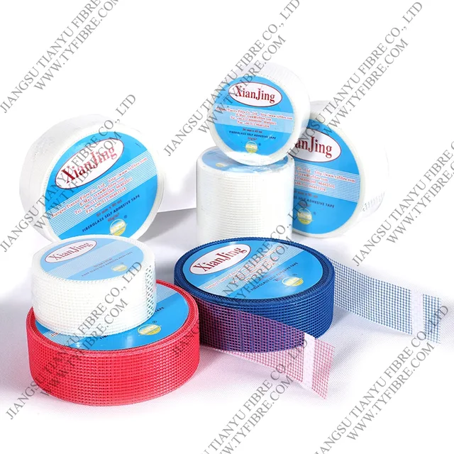 Fiberglass self-adhesive tape, fiberglass tape, fiberglass mesh fabric, fiberglass tape, self-adhesive gap filling tape, self-adhesive seam tape, gap filling tape, seam tape, self-adhesive tape, colored tape
