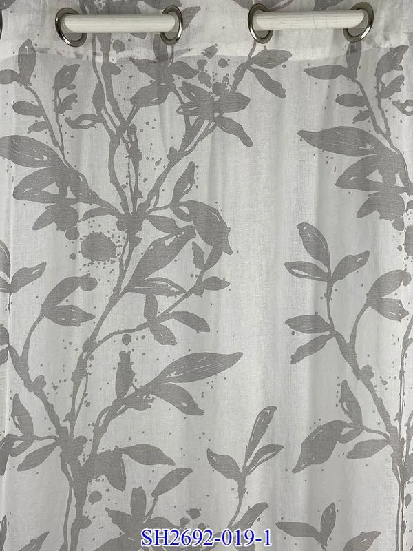 Printed doris curtain