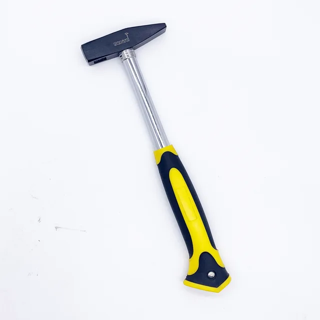 Machinist hammer with tubular steel hammer