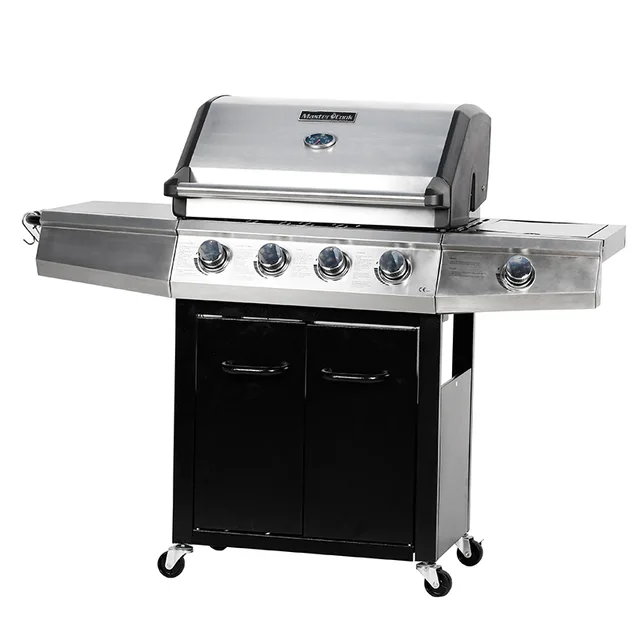 4+1 burner gas grill