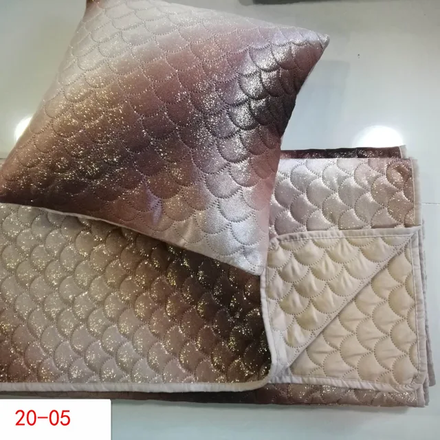 Pinsonic quilting microfiber quilt