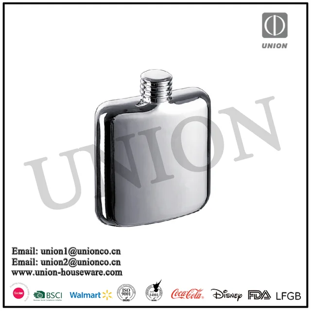 Factory direct sale 304 stainless steel Hip flask 4.5oz hip flask Flask 4.5oz