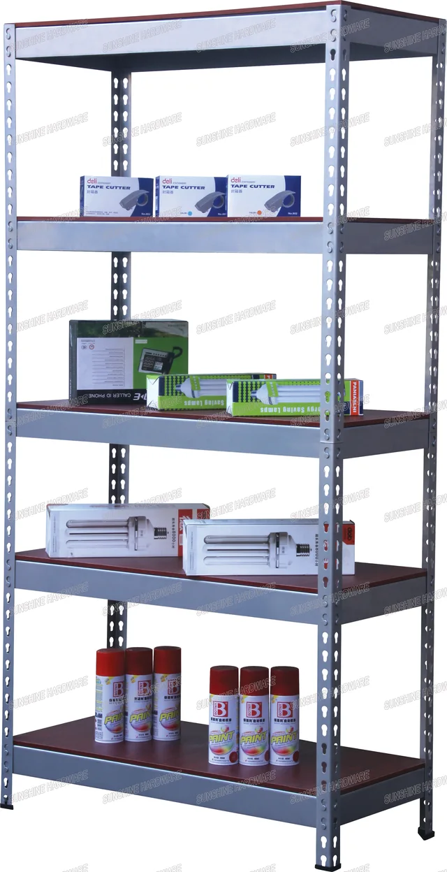 Boltless rivet racking