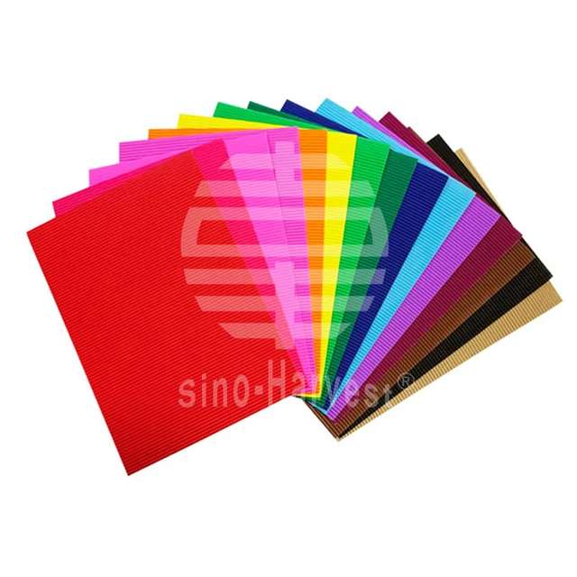 Color Corrugated Paper