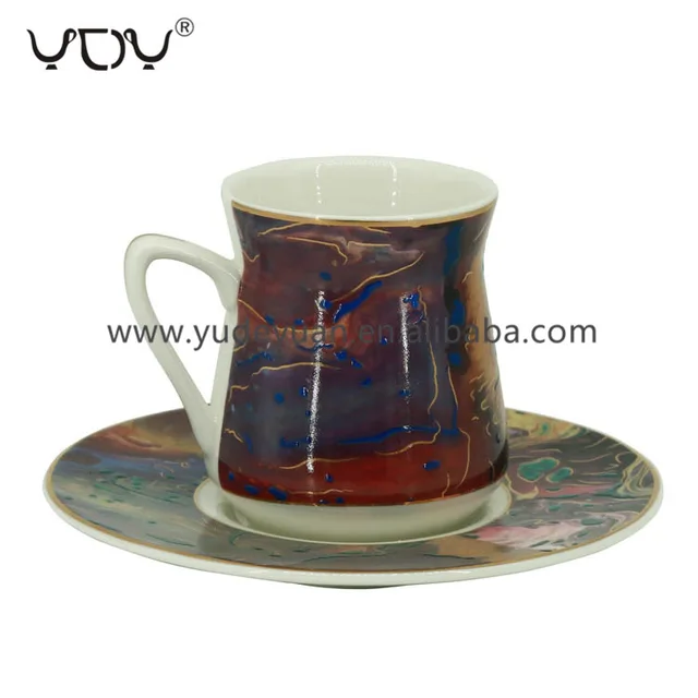 YDY wholesale price tea coffee fine bone china cup and saucer