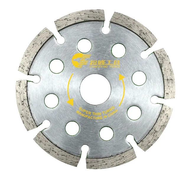 Diamond silent slotting saw blade