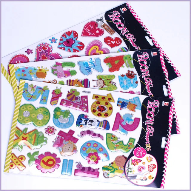 Puffy sticker