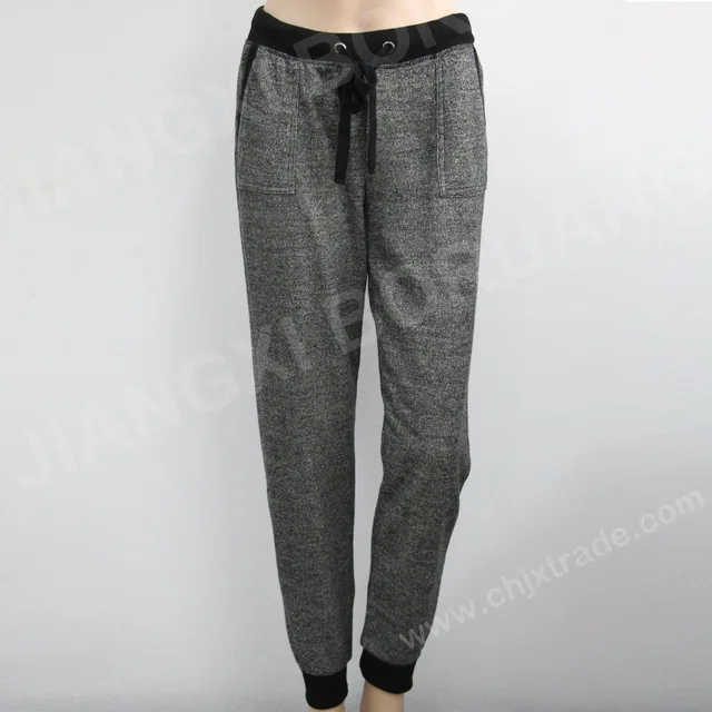 Womens A/B Yarn Fleece Pants