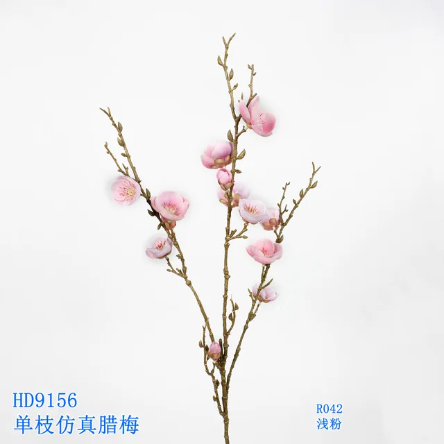 ! 0.89m Artificial Flower Artifical flowers factory home decoration wedding bridal Wintersweet Spray