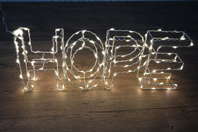Micro LED metal frame lights