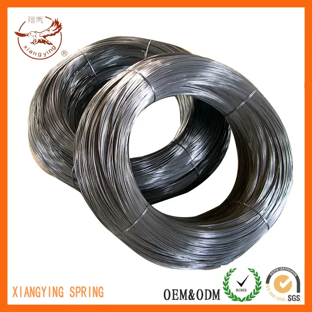 Oiled tempered steel wire