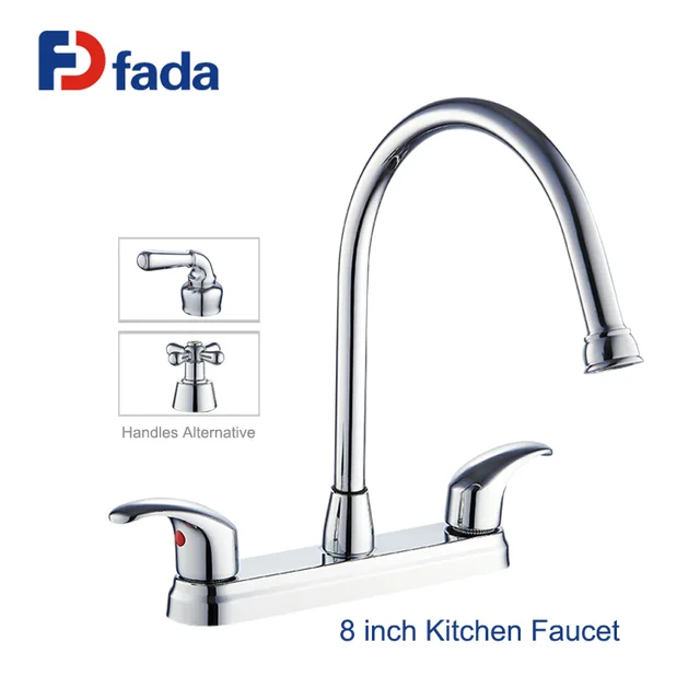 8 inch Double Handle Kitchen Faucet