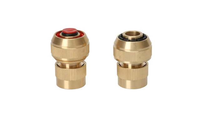 Quick coupling with waterstop or without waterstop