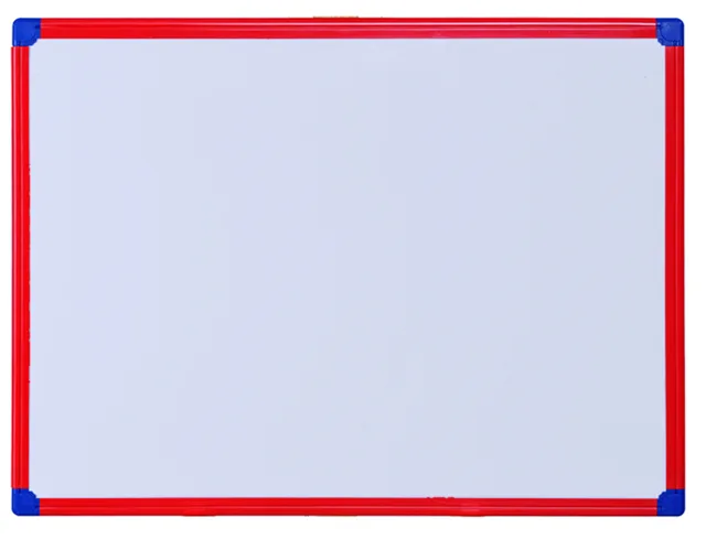 Plastic frame white board